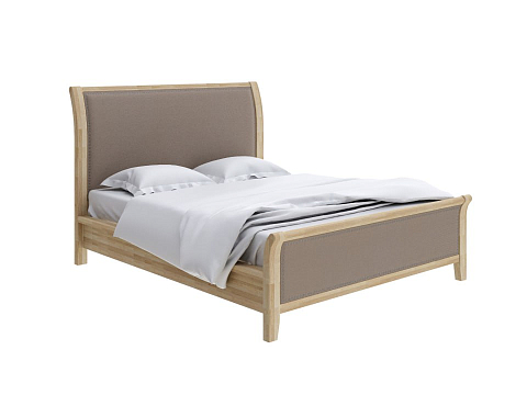 Кровать 180х220 Dublin - Уютная кровать со встроенным основанием из массива сосны с мягкими элементами.